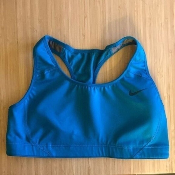 Nike Other - Lightly Used Small Blue Nike DRI-FIT‎ Sports Bra Activewear